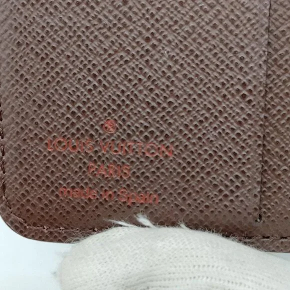 Authentic Louis Vuitton Brown Damier Wallet mn516-020626 - Picture 9 of 9
